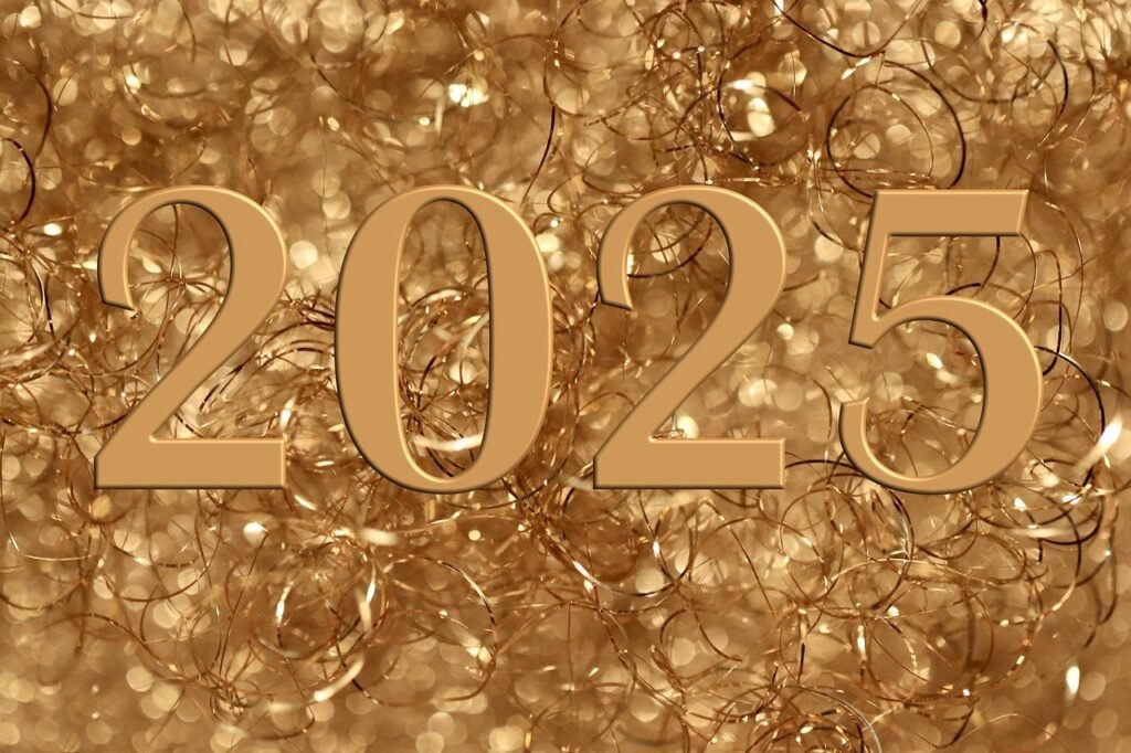new year's day, 2025, greeting card